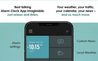 Jetzt im Appstore: TalkClok Die sprechende Alarm Clock App